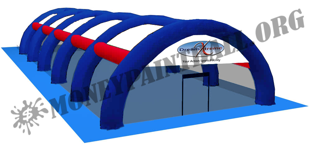 #9 INFLATABLE PAINTBALL FIELD SMALL 30\' x 60\'*MADE IN USA*